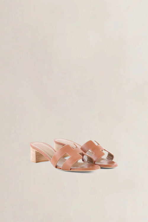 Hermès Brown Oasis Sandals