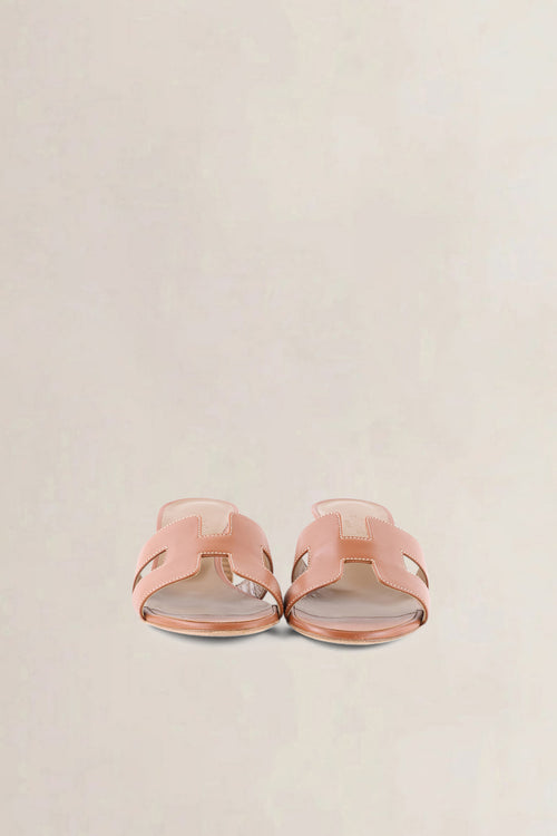 Hermès Brown Oasis Sandals