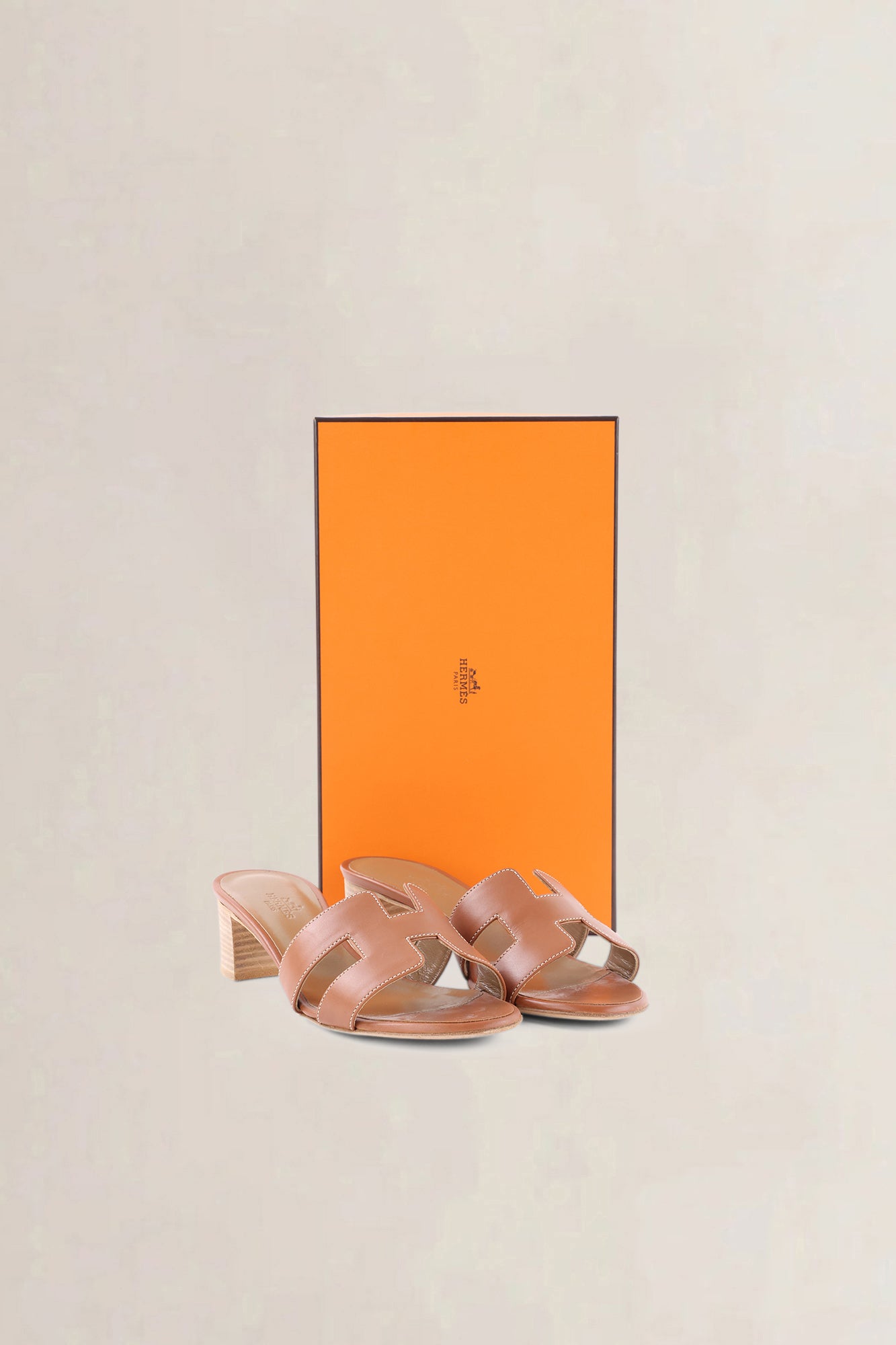 Hermès Brown Oasis Sandals