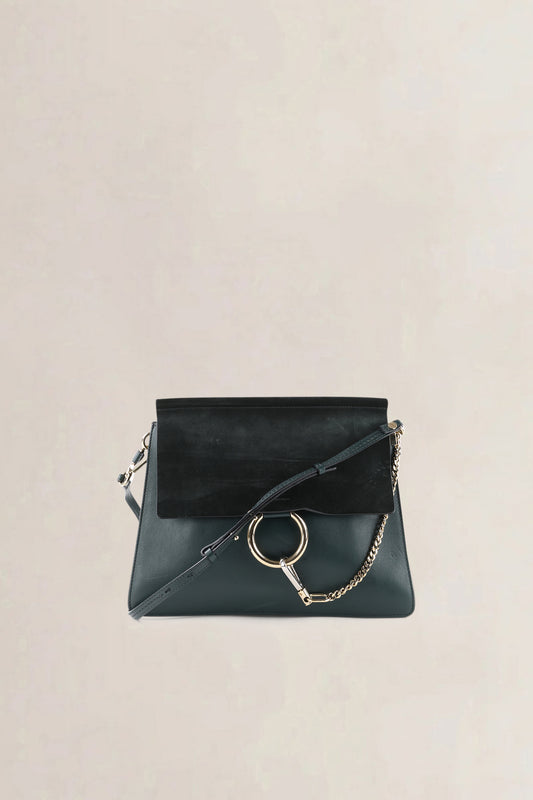 Chloé Faye Dark Green — preloved