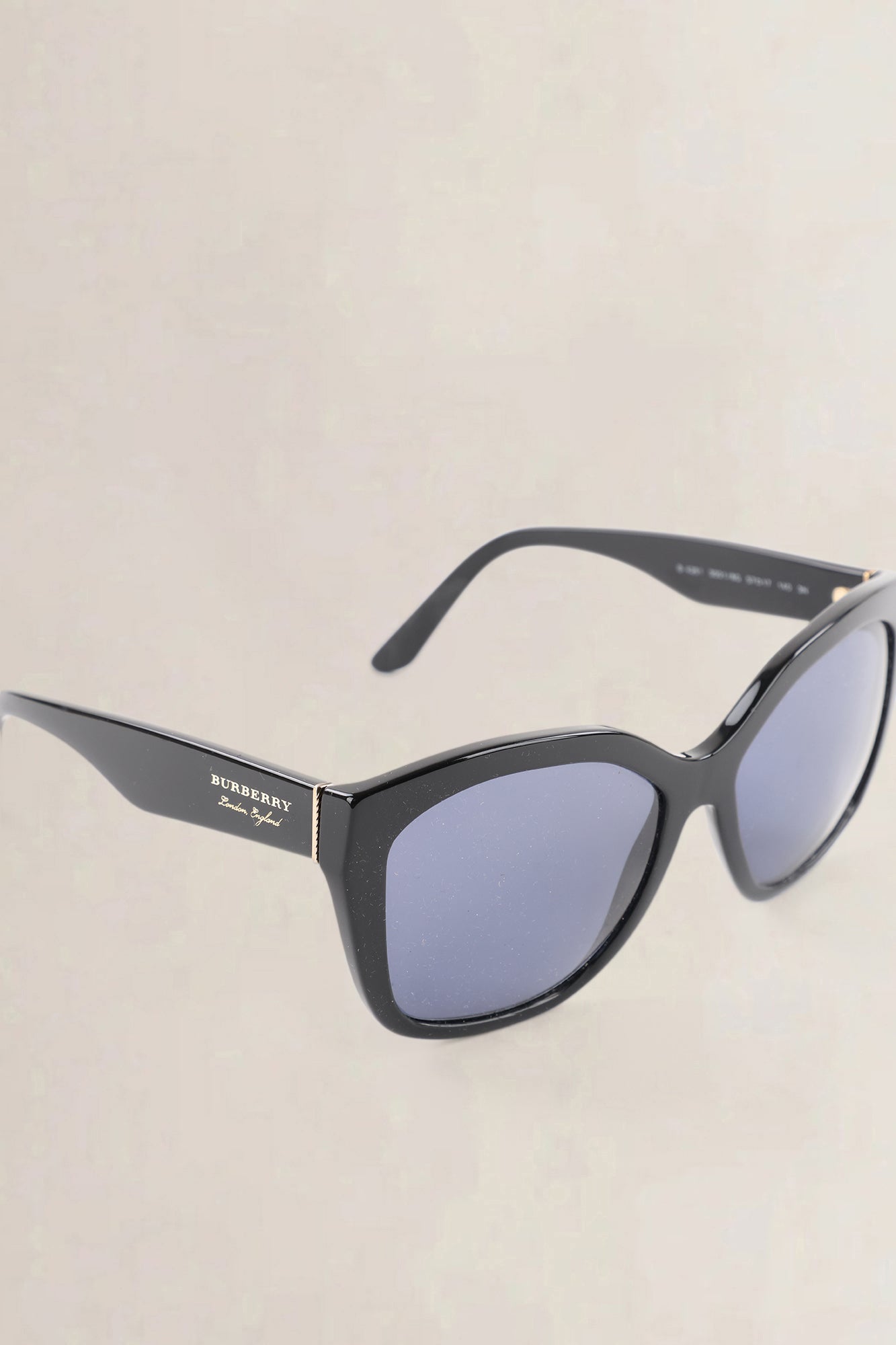 Burberry Black & Gold Sunglasses — preloved