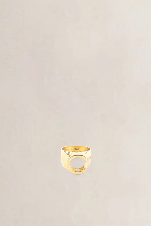 Chloé Gold Logo Ring