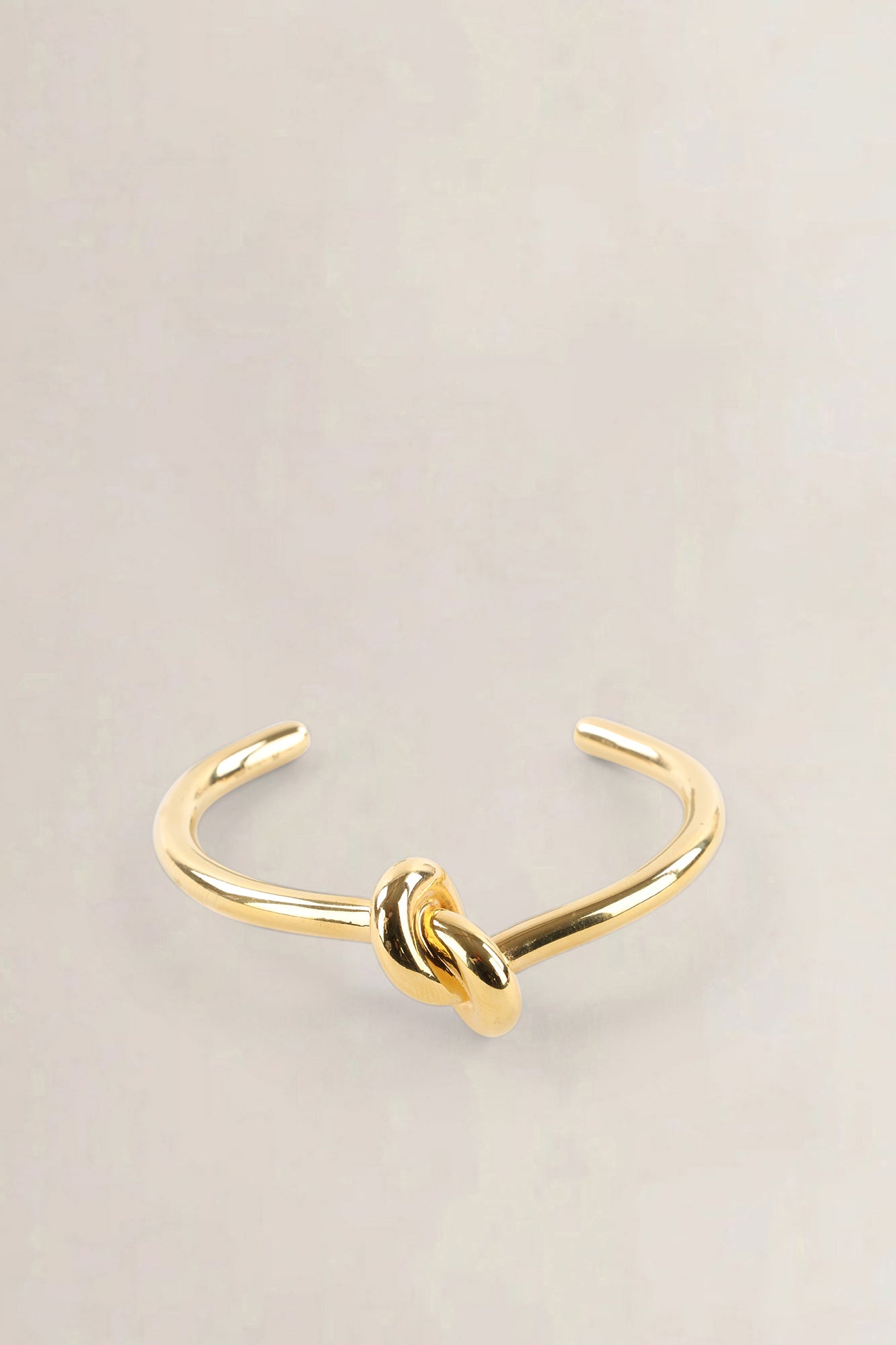 Celine Gold Tone Knot Bracelet