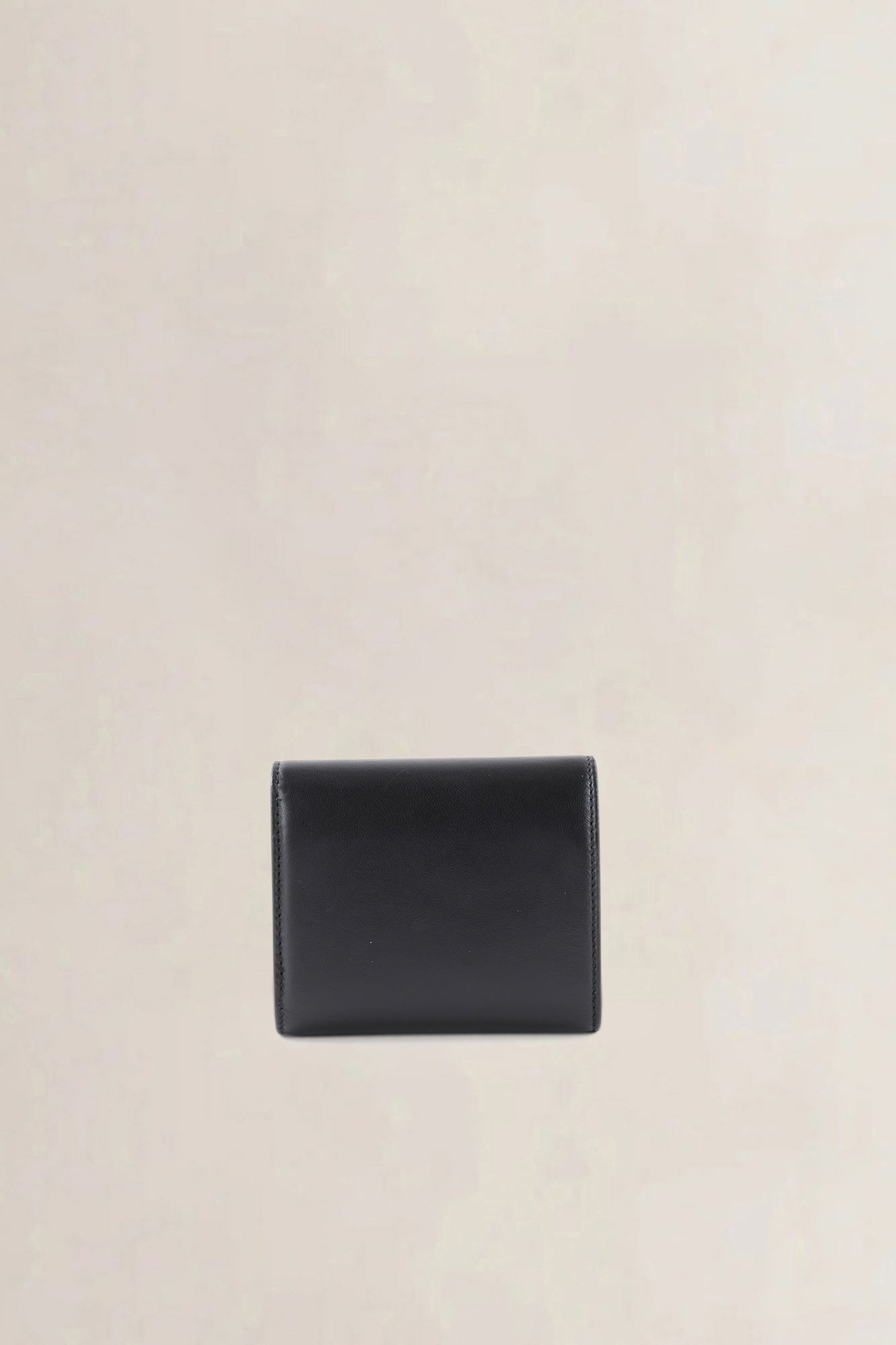 Céline Triomphe black shiny calfskin — preloved