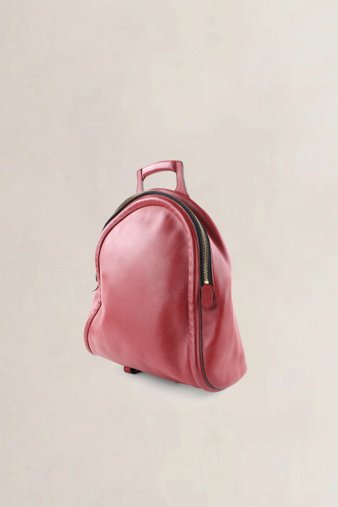 Delvaux Corcovado rosso leather — preloved