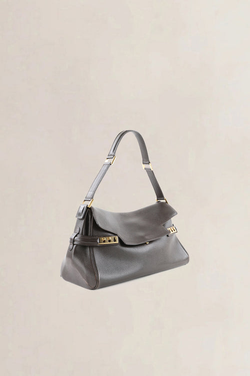 Delvaux Brown Tempête Epaule Shoulder Bag