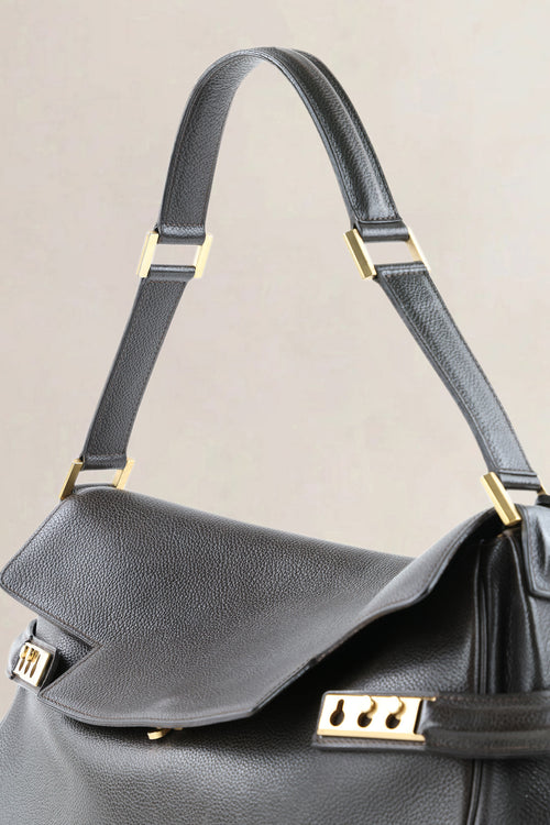 Delvaux Brown Tempête Epaule Shoulder Bag