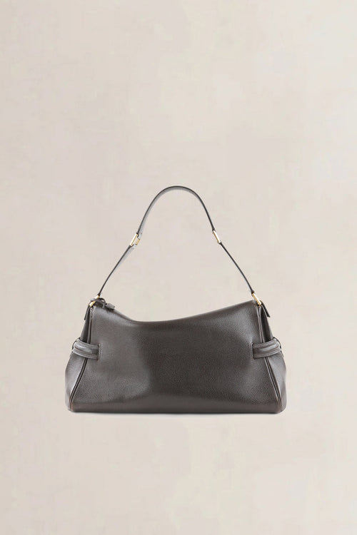 Delvaux Brown Tempête Epaule Shoulder Bag