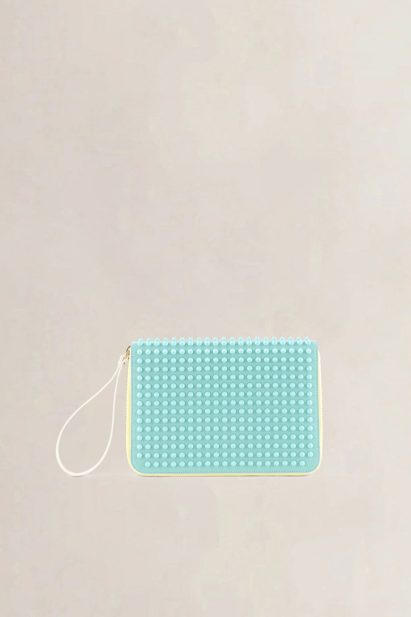 Christian Louboutin Multicolor Patent Calf Riviera Clutch
