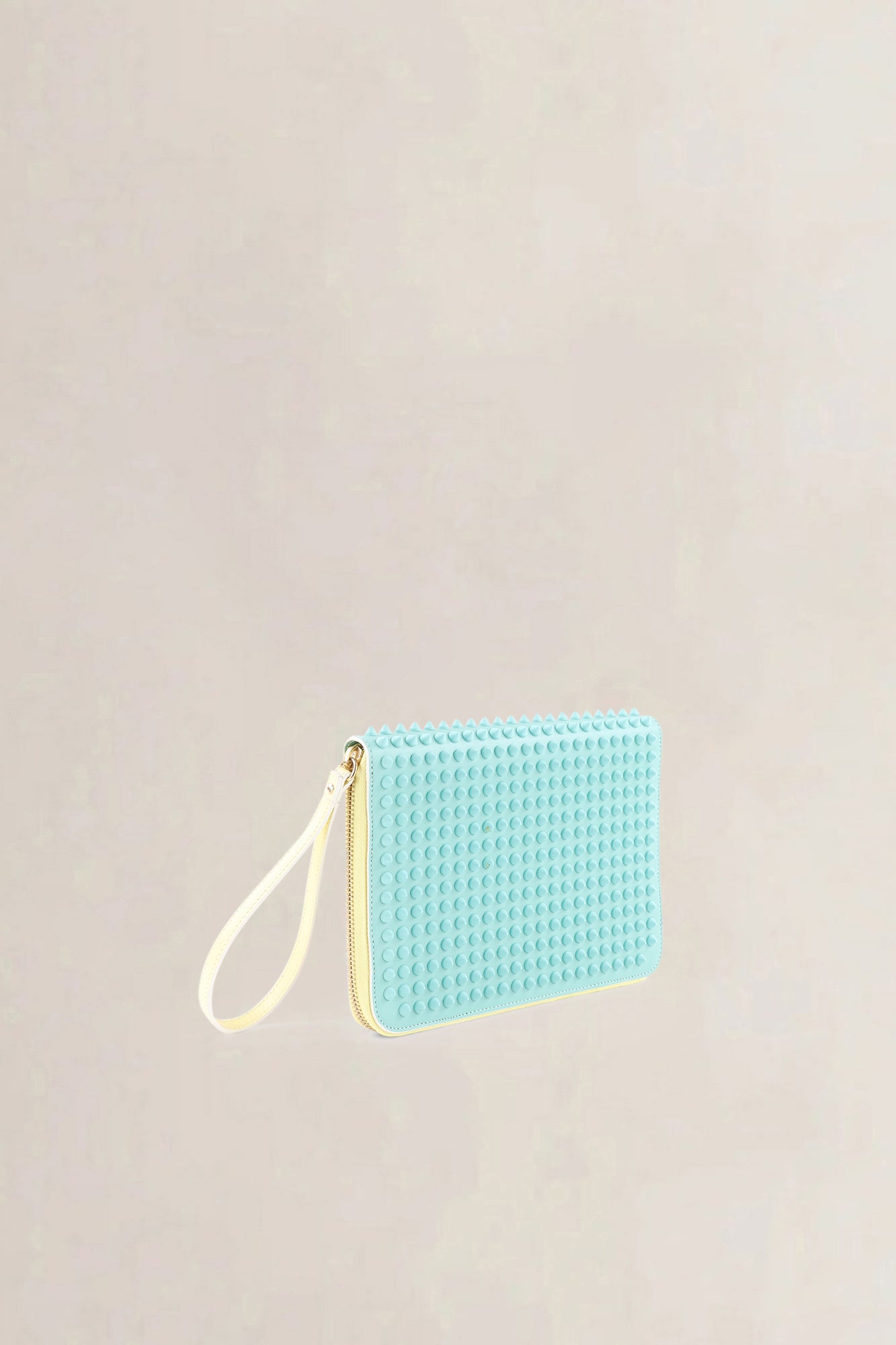 Christian Louboutin Multicolor Patent Calf Riviera Clutch