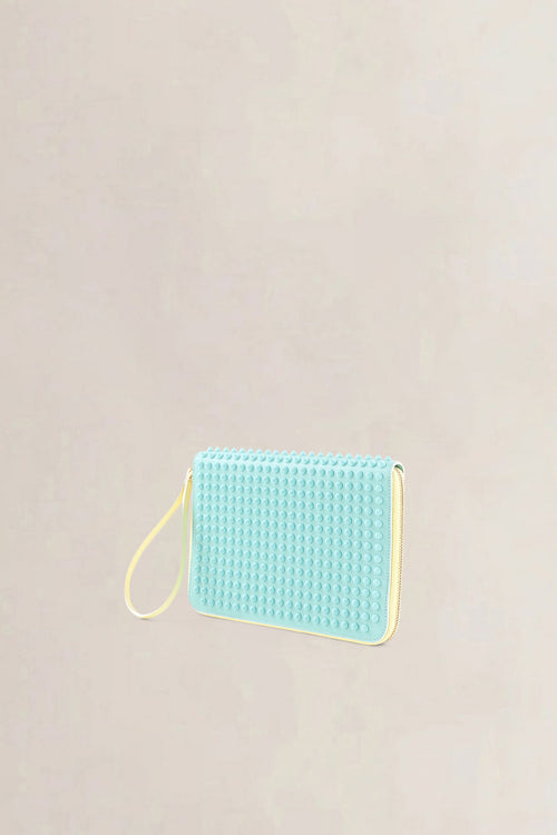 Christian Louboutin Multicolor Patent Calf Riviera Clutch