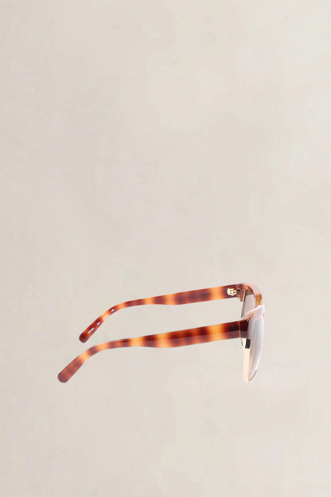 Chloé Brown Dafne Geometric Sunglasses