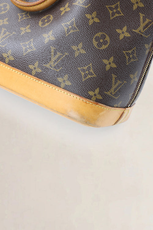 Louis Vuitton Brown Monogram Alma Top Handle Bag