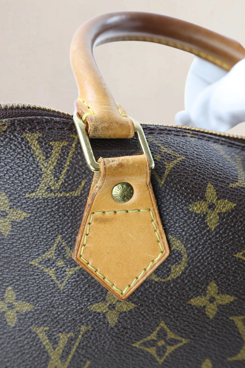 Louis Vuitton Brown Monogram Alma Top Handle Bag