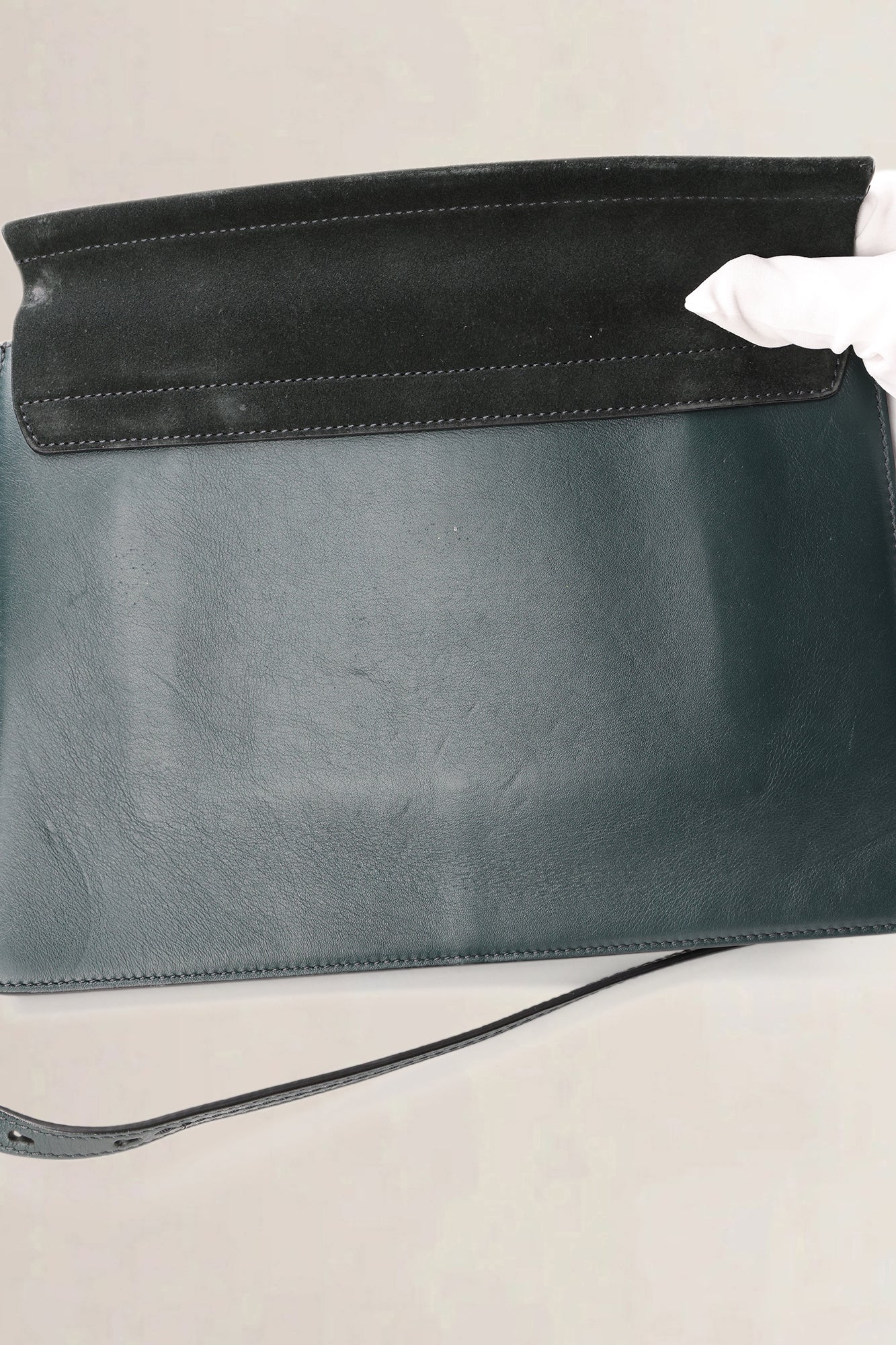 Chloé Dark Green Faye Bag