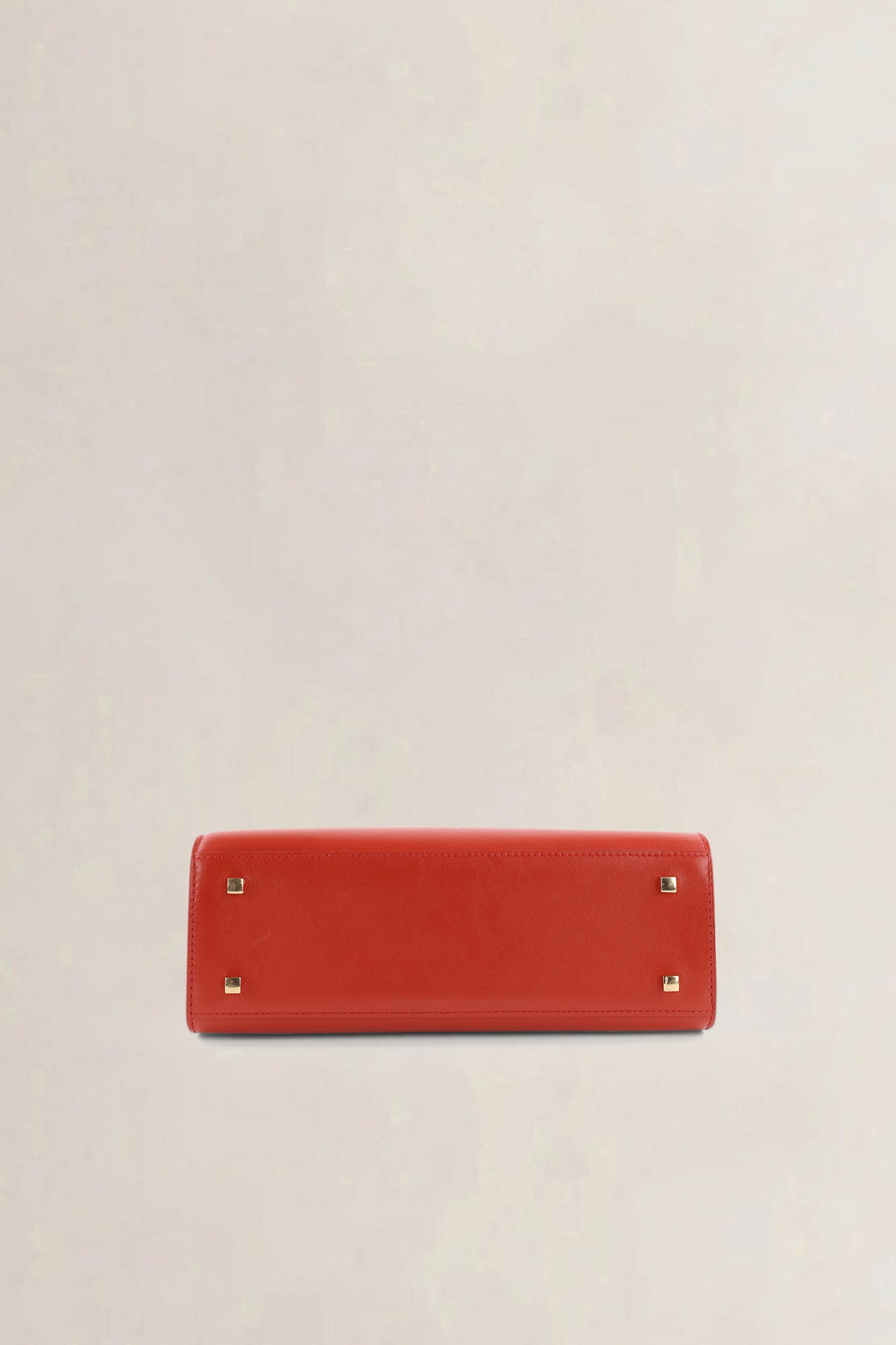 Delvaux Red Tempête MM Top Handle Bag