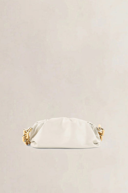 Bottega Veneta Beige Chain Pouch Shoulder Bag