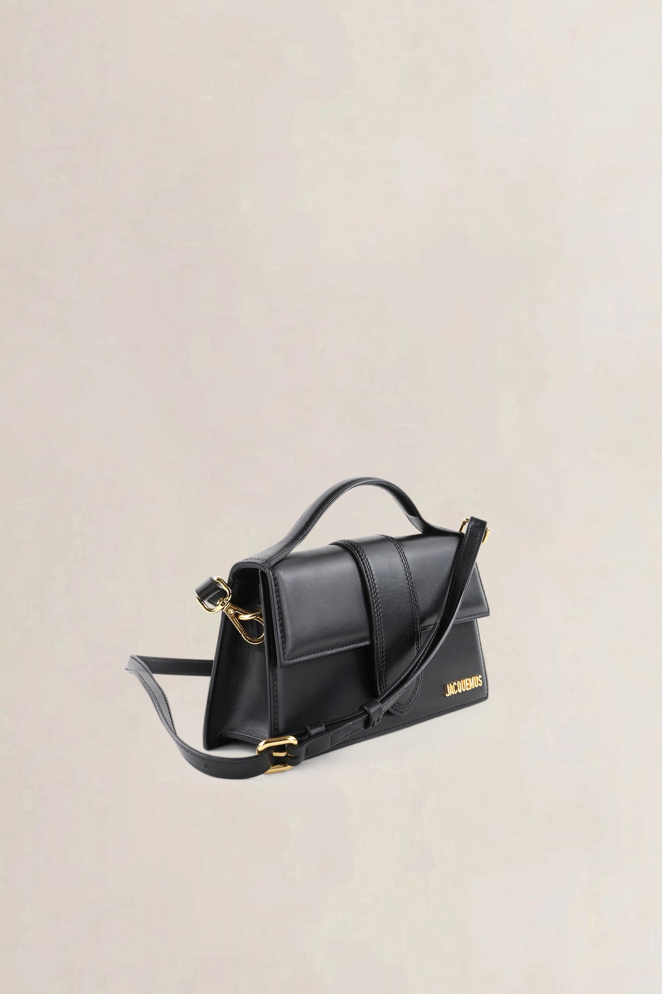 Jacquemus Black Large Bambino Crossbody Bag