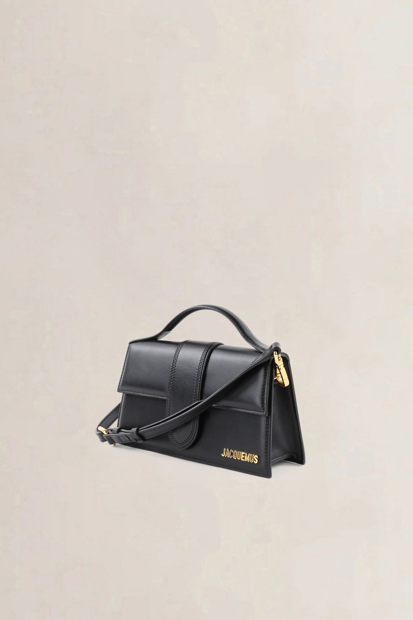 Jacquemus Black Large Bambino Crossbody Bag