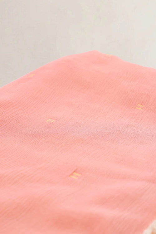 Hermès Pink & Orange Silk Scarf