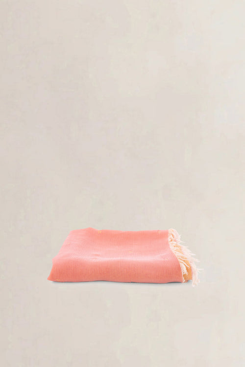 Hermès Pink & Orange Silk Scarf