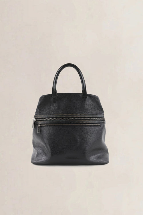 Delvaux Graphite "Le Trente Frégate" Top Handle Bag