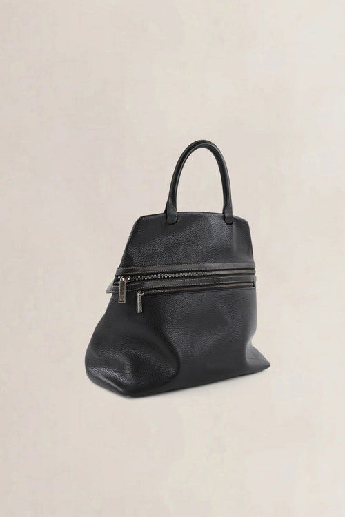 Delvaux Graphite "Le Trente Frégate" Top Handle Bag