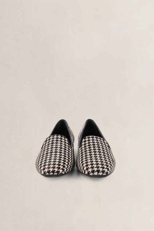 Tod's Jacquard Pony Hair Loafers