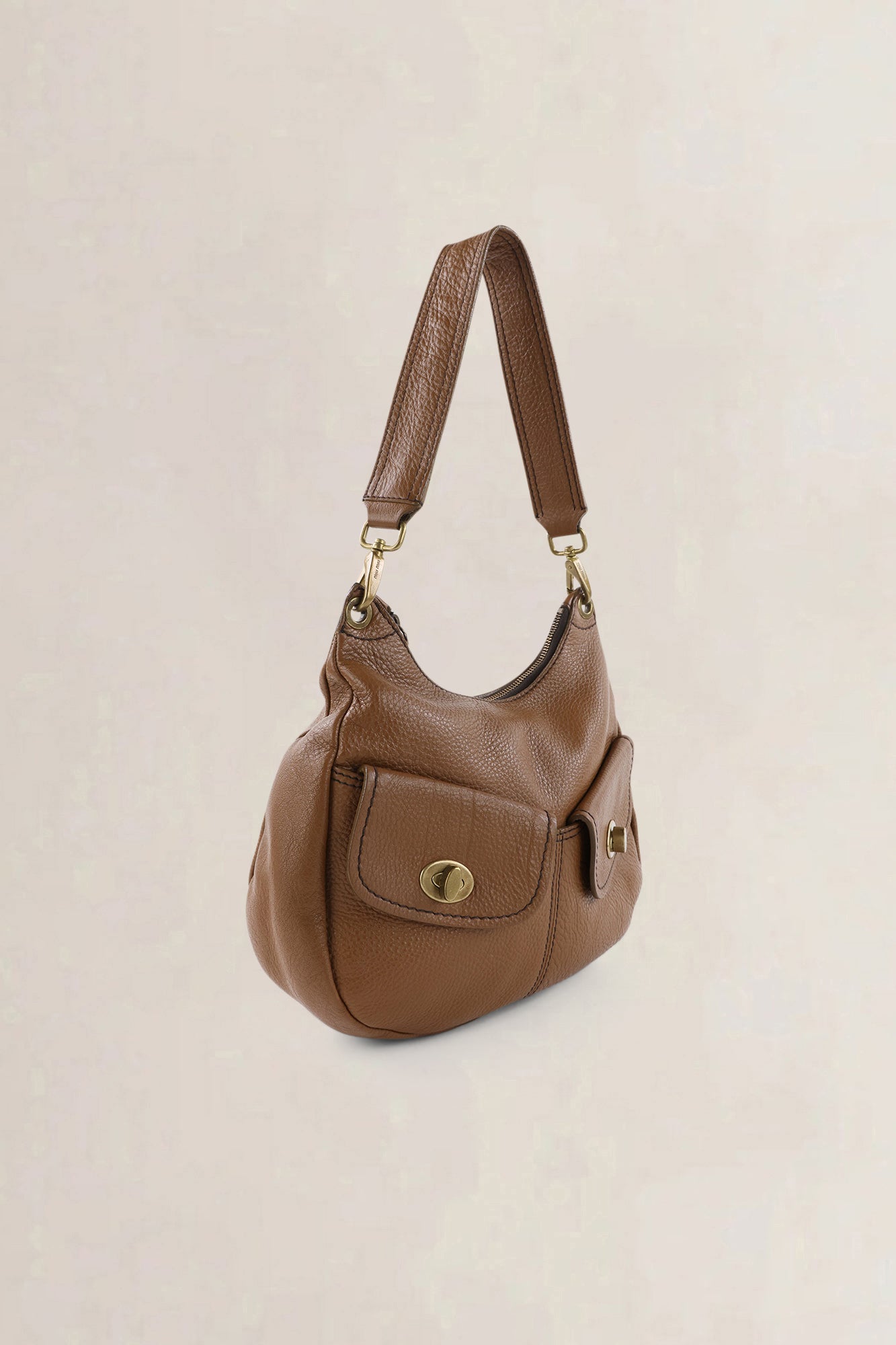 Miu Miu Brown Leather Bag — preloved