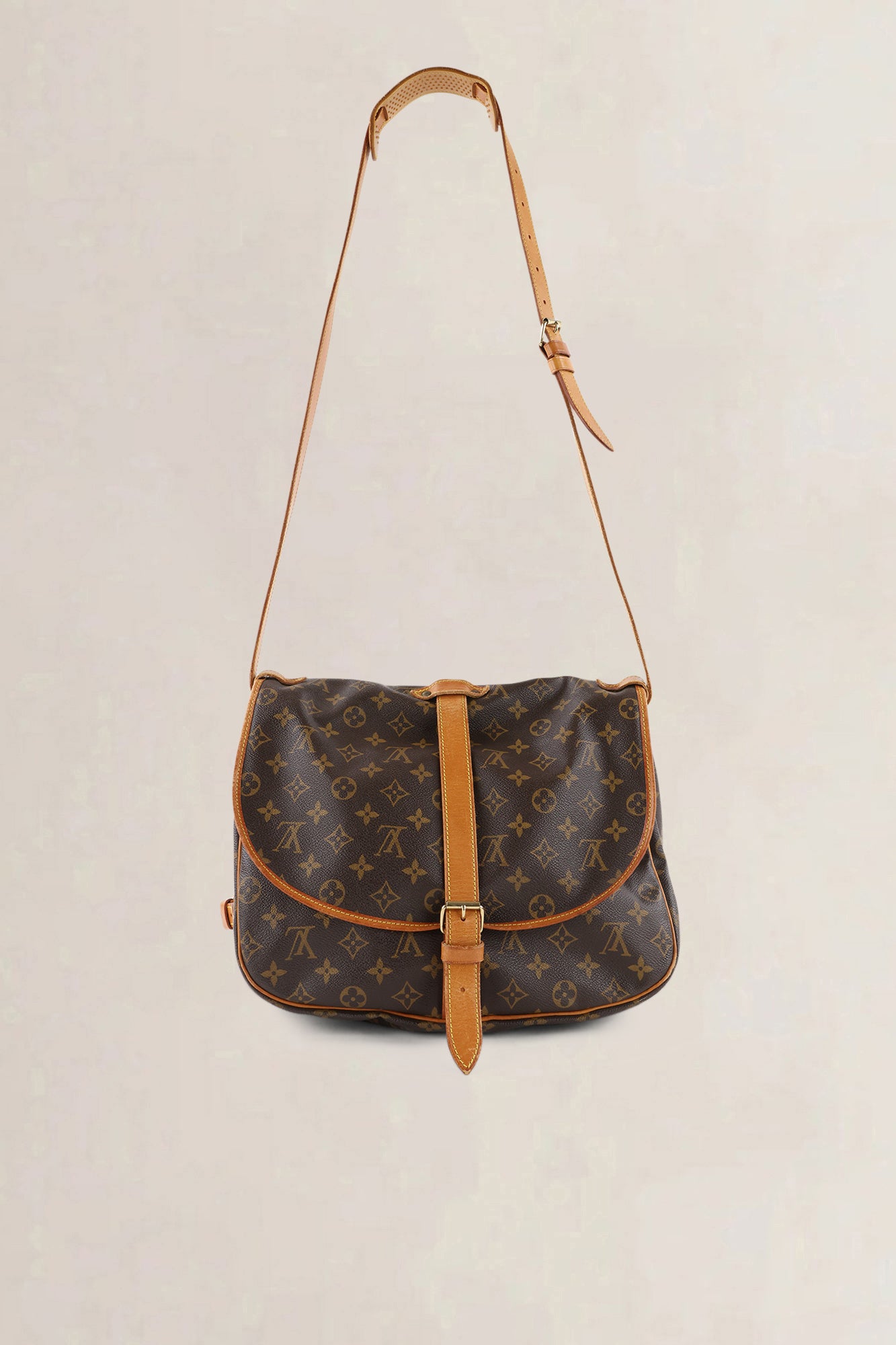 Louis Vuitton Saumur 35 Monogram — vintage