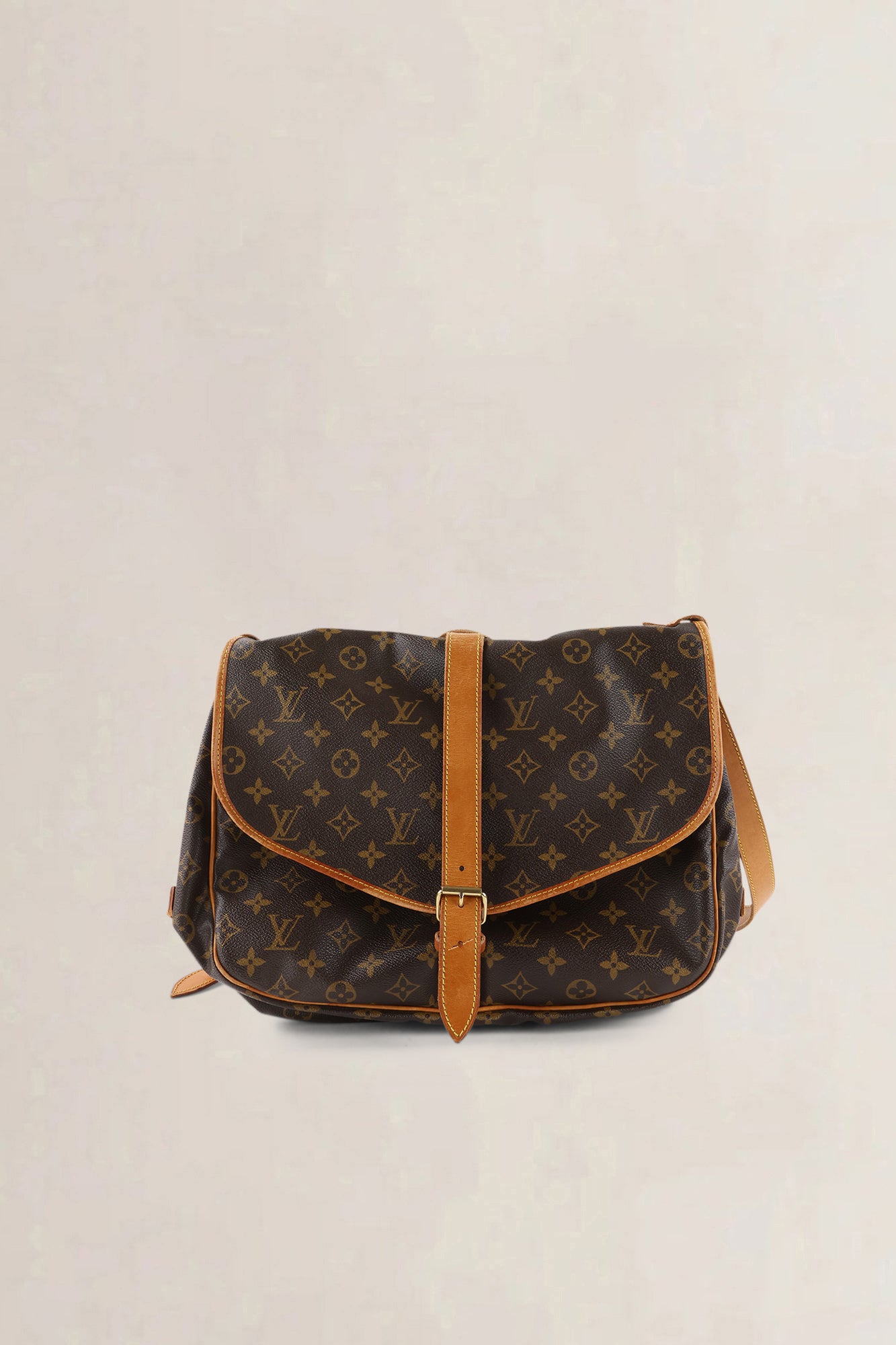 Louis Vuitton Saumur 35 Monogram — vintage