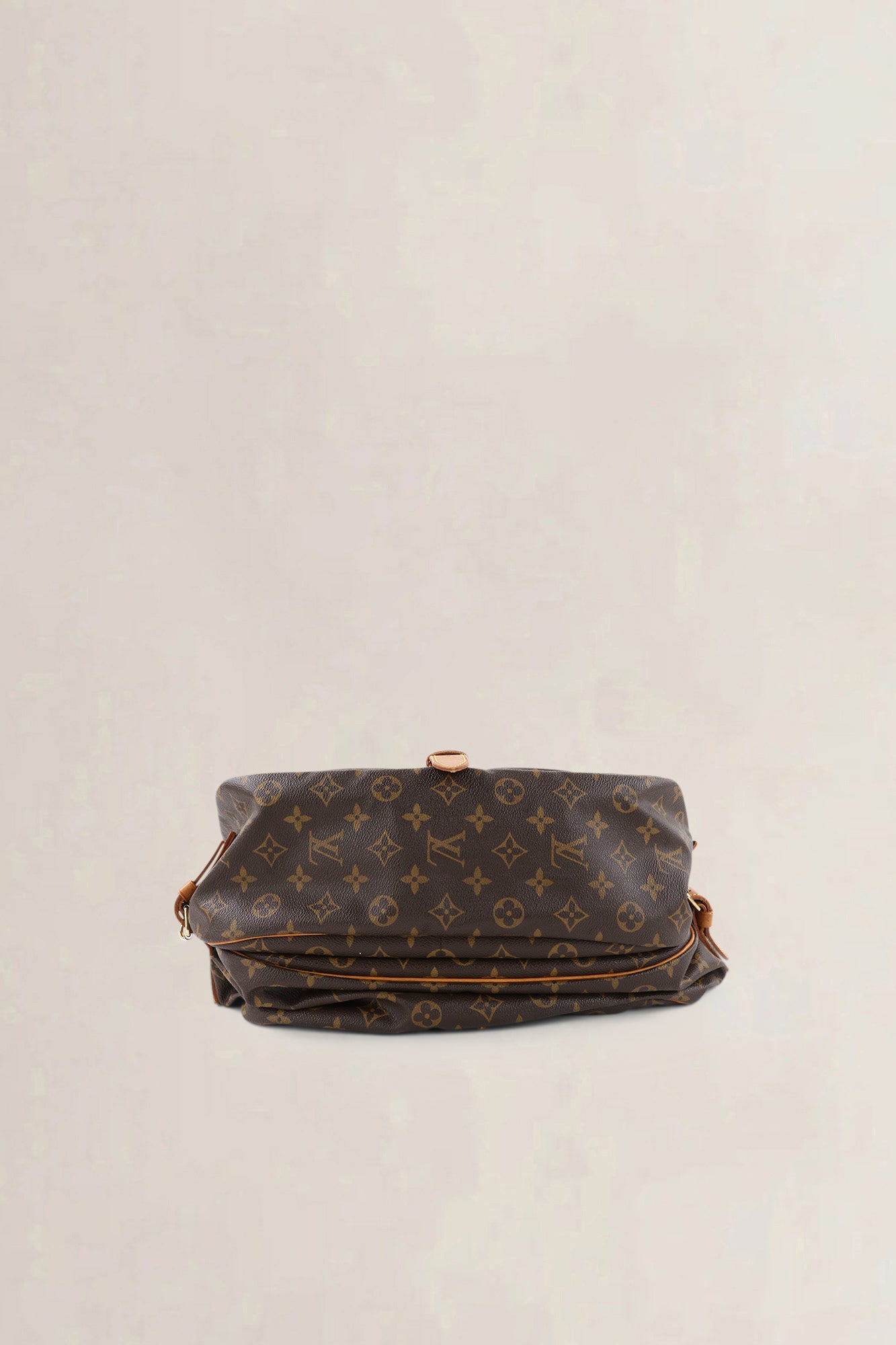 Louis Vuitton Brown Monogram Canvas Saumur 35 Messenger Bag