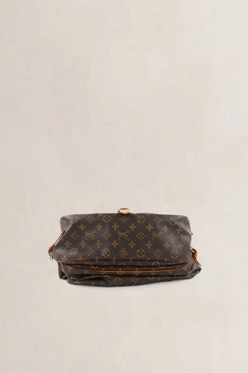 Louis Vuitton Brown Monogram Canvas Saumur 35 Messenger Bag