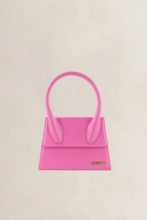 Jacquemus Pink Le Chiquito Medium Crossbody Bag