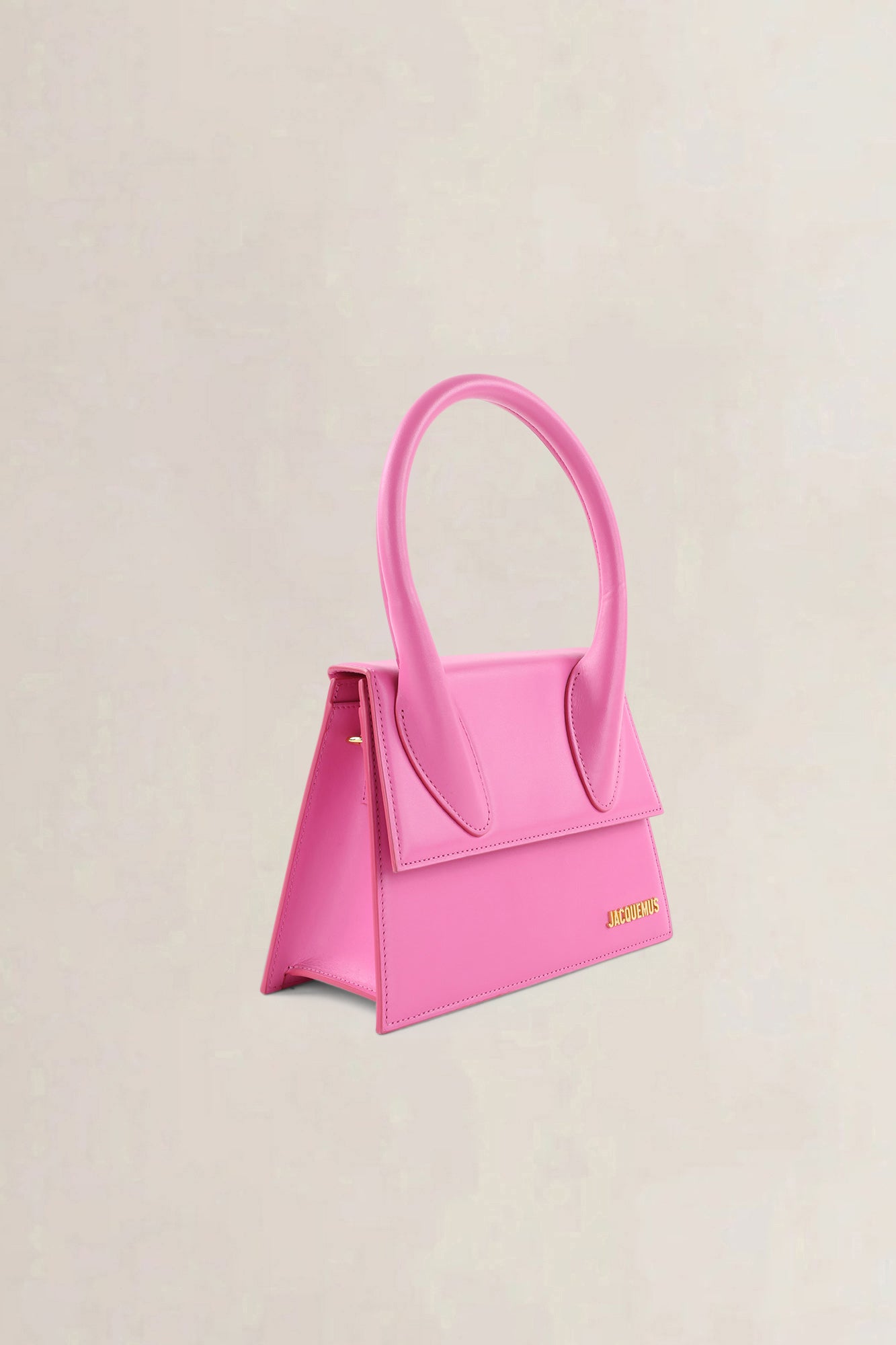 Jacquemus Pink Le Chiquito Medium Crossbody Bag