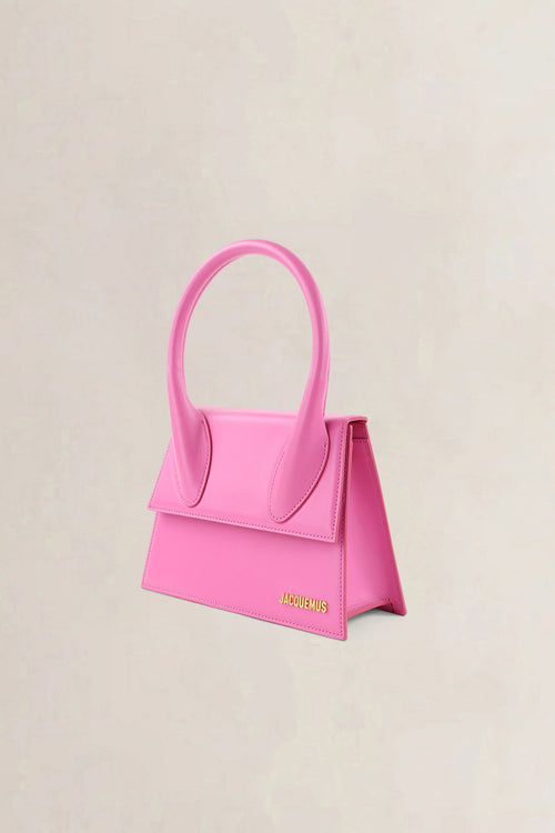 Jacquemus Pink Le Chiquito Medium Crossbody Bag