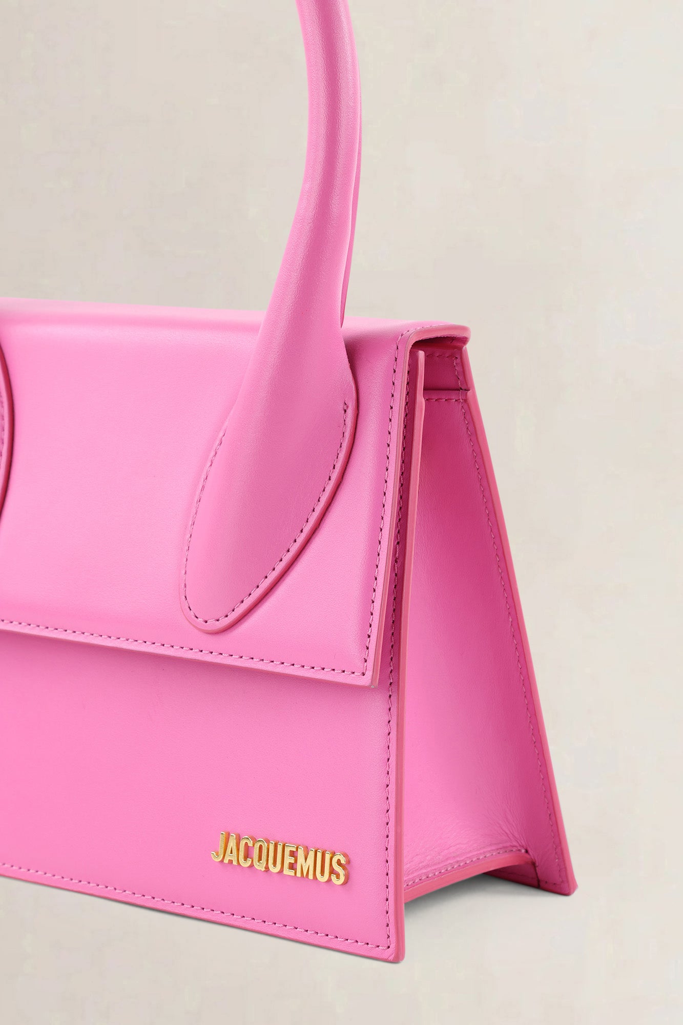 Jacquemus Pink Le Chiquito Medium Crossbody Bag