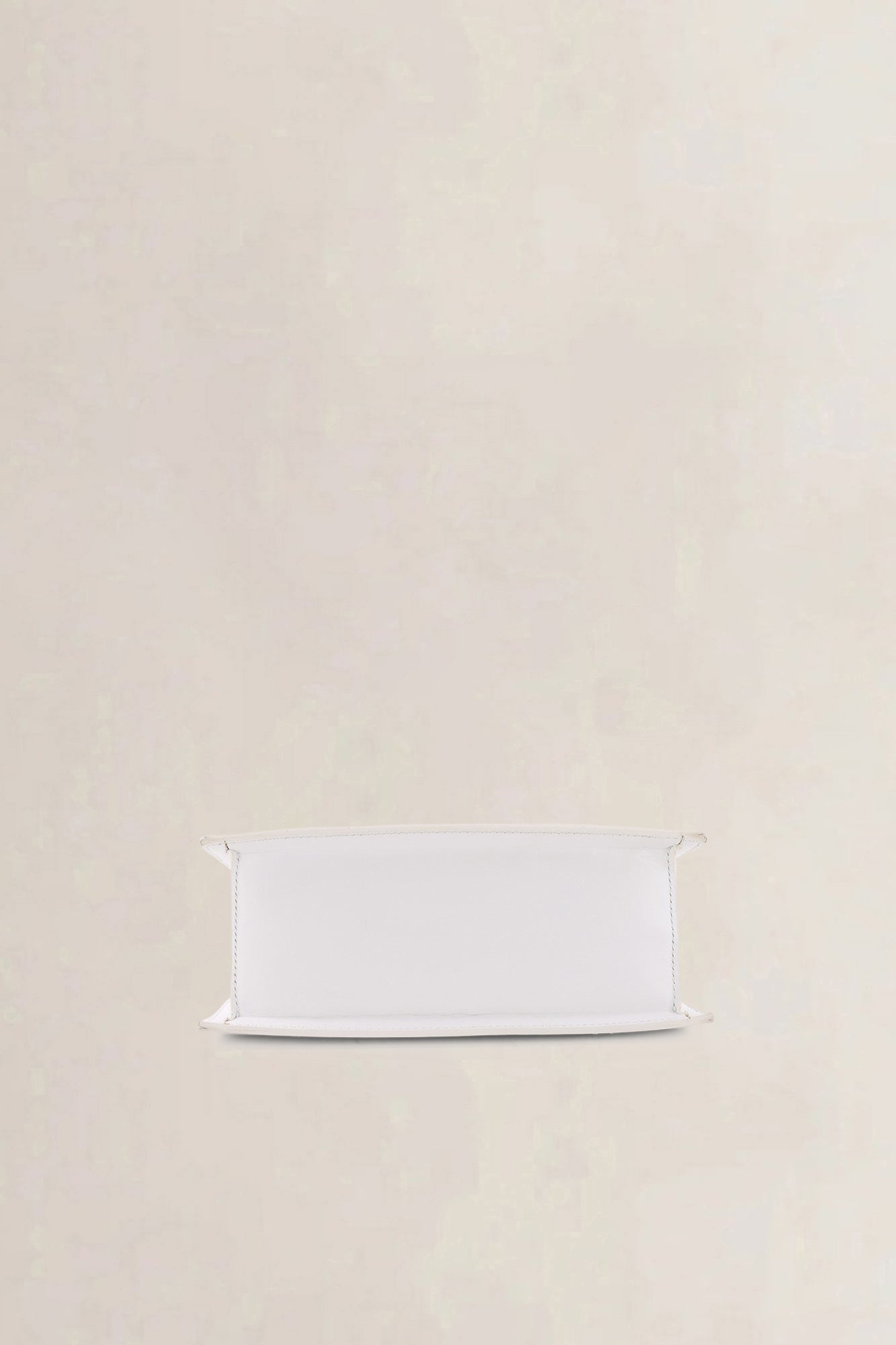 Jacquemus White Leather Le Chiquito Moyen Crossbody Bag