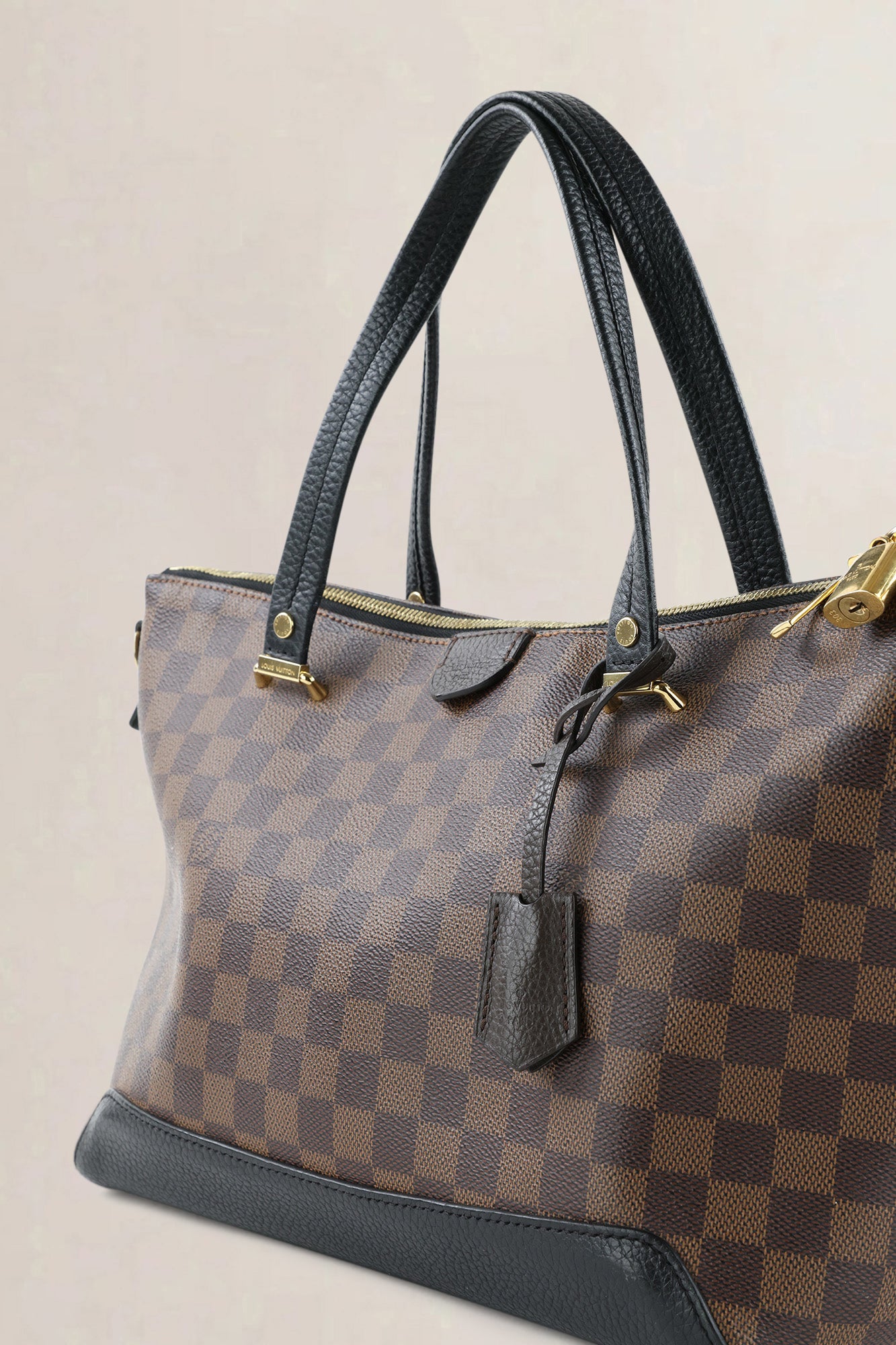 Louis Vuitton Black Damier Ebene Hyde Park Crossbody Bag