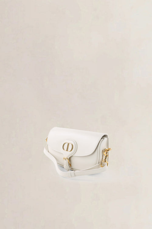 Christian Dior White Bobby Flap Crossbody Bag