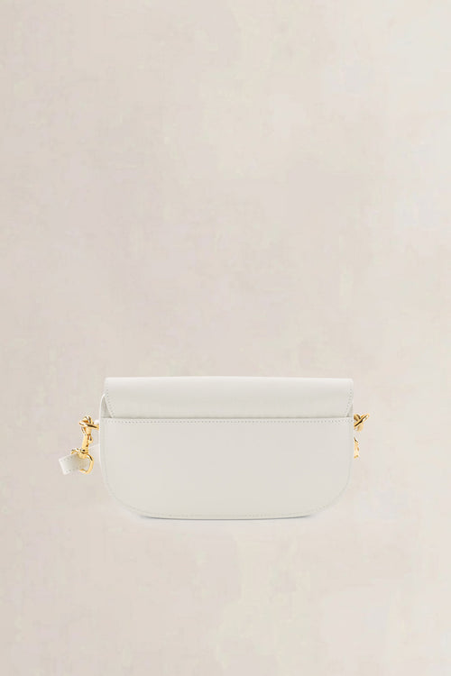 Christian Dior White Bobby Flap Crossbody Bag