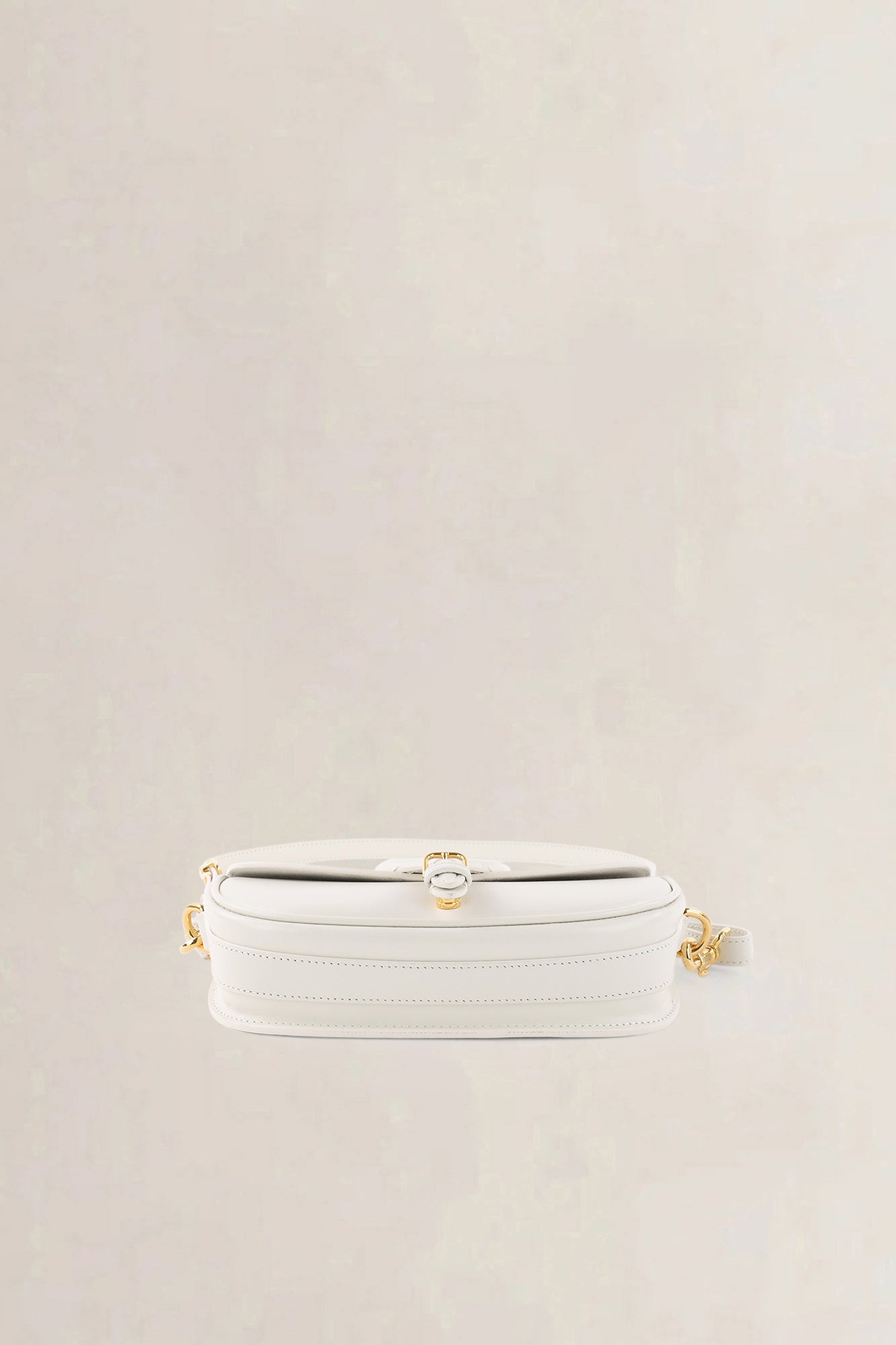 Christian Dior White Bobby Flap Crossbody Bag