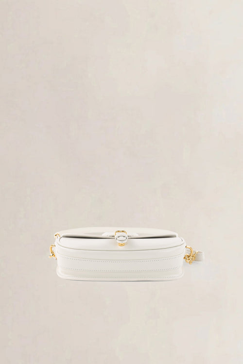 Christian Dior White Bobby Flap Crossbody Bag