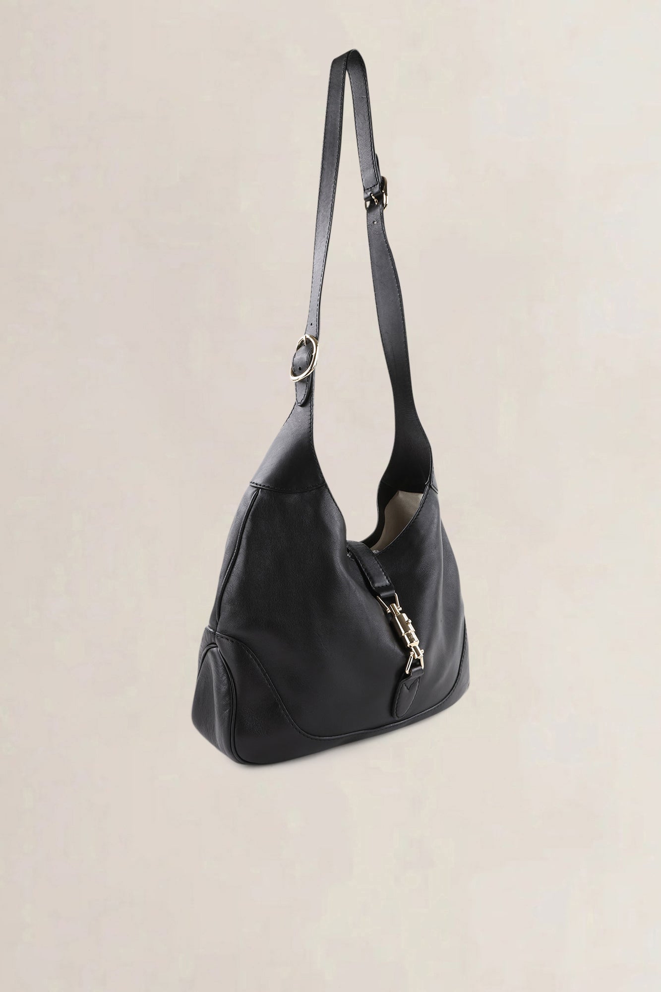 Gucci Black Jackie 1961 Crossbody Bag