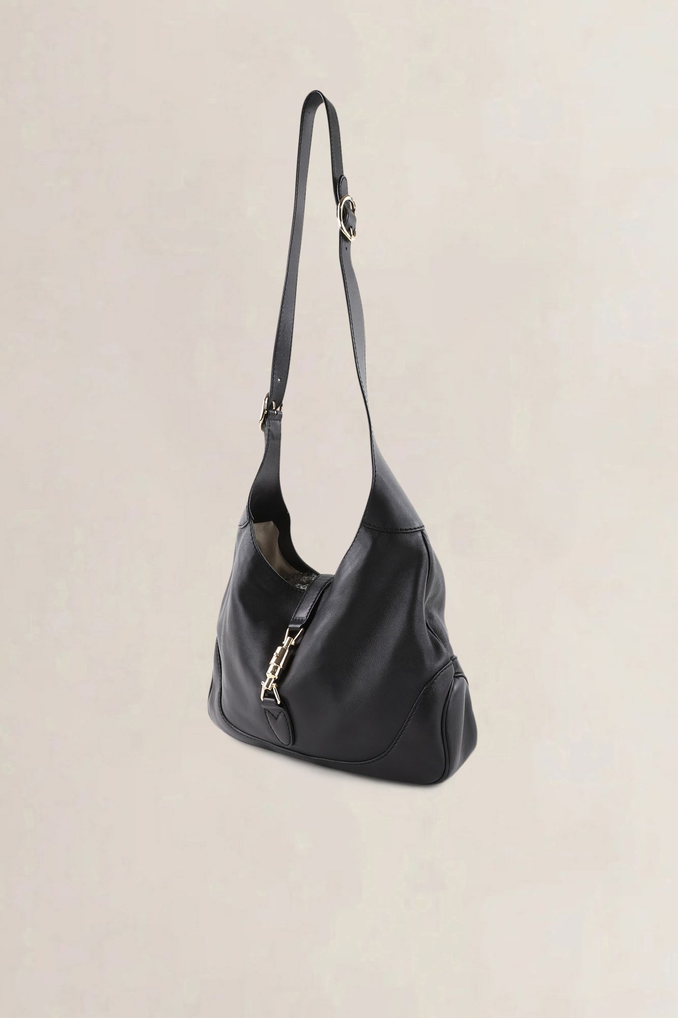 Gucci Black Jackie 1961 Crossbody Bag