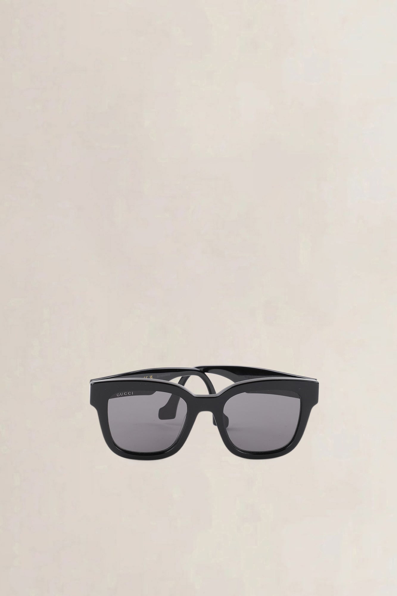 Gucci Black GG Square Sunglasses