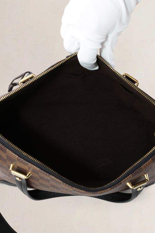 Louis Vuitton Black Damier Ebene Hyde Park Crossbody Bag