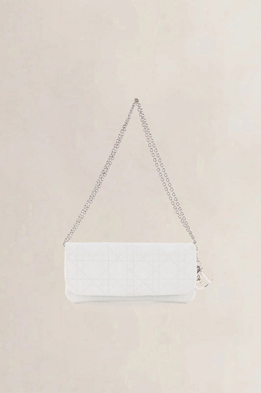 Christian Dior Lady Dior Cannage white — preloved