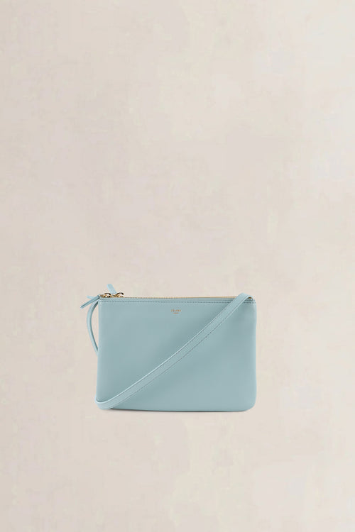 Celine Glacier Small Trio Crossbody Bag