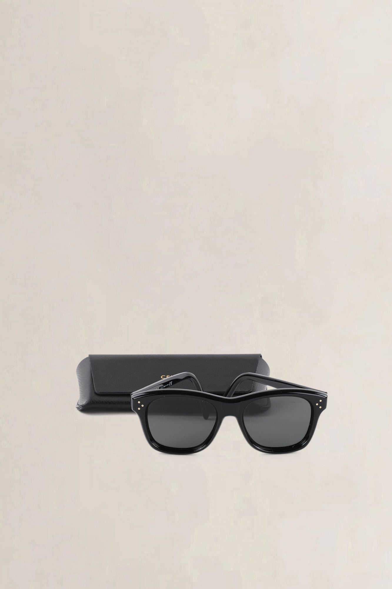 Celine Black Wayfarer Sunglasses